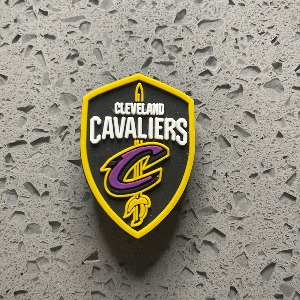 7/$10 NBA Cleveland Cavaliers jibbitz crocs shoe charm
